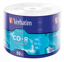 CD-R diskas Verbatim 80min/700MB 50pack #43787 